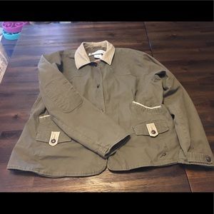 XL COLUMBIA River Resort olive/Khaki jacket